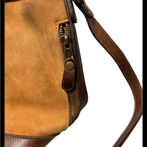 Vintage Timeberland Leather Bucket Bag Made In USA - Picture 3 of 7